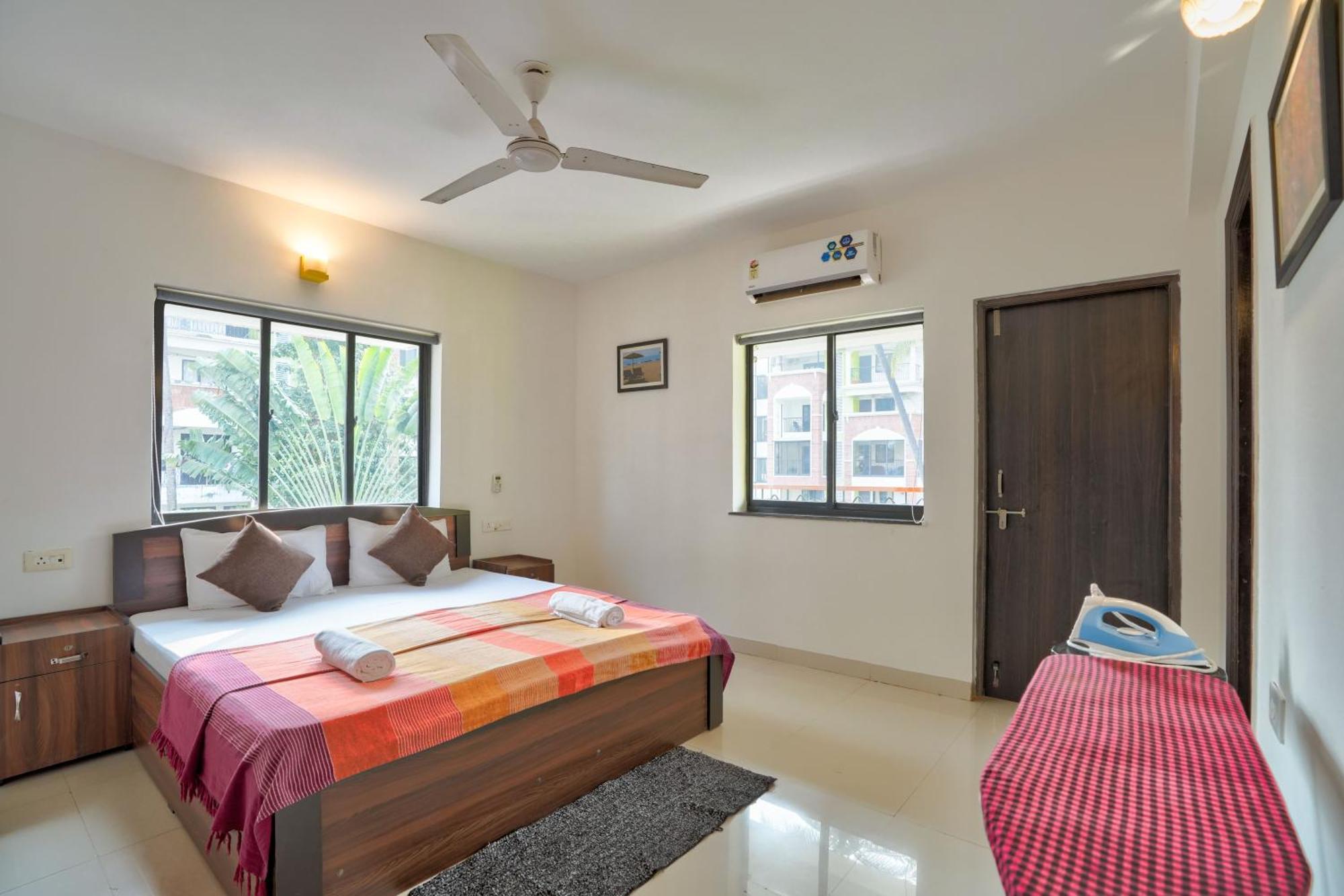 Amazing Pool View Candolim Goa 2Bhk Apartment Exterior photo